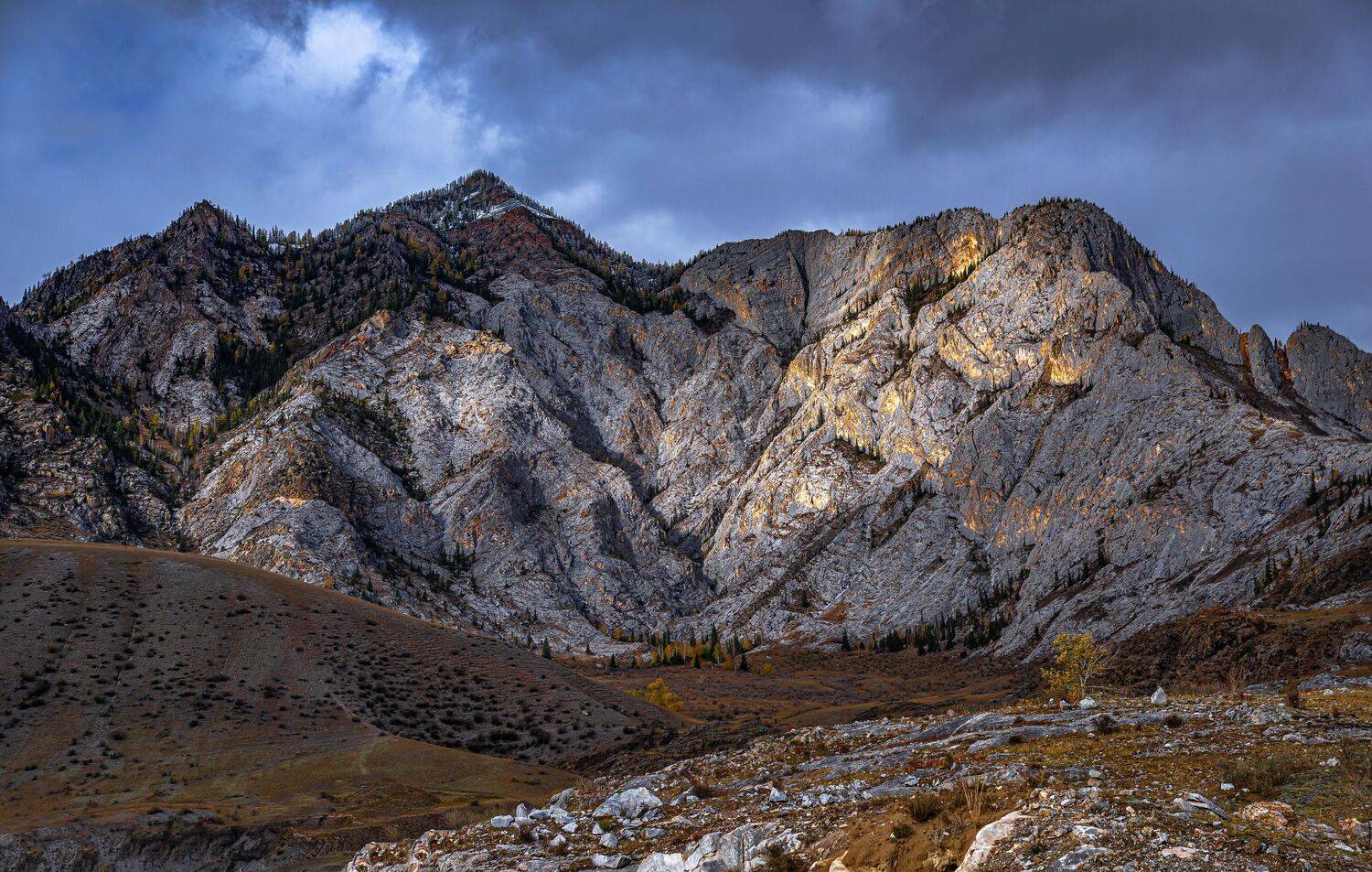алтай. осень. горы., Евгений Дроботенко