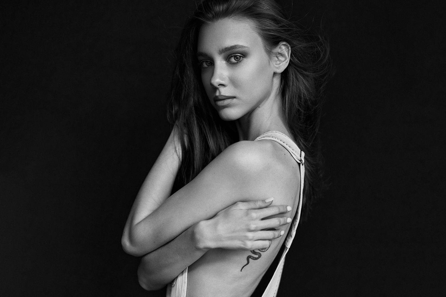 portrait, art, genre, sexy, girl, woman, retouch, beautiful, 85mm, Иван Ковалев