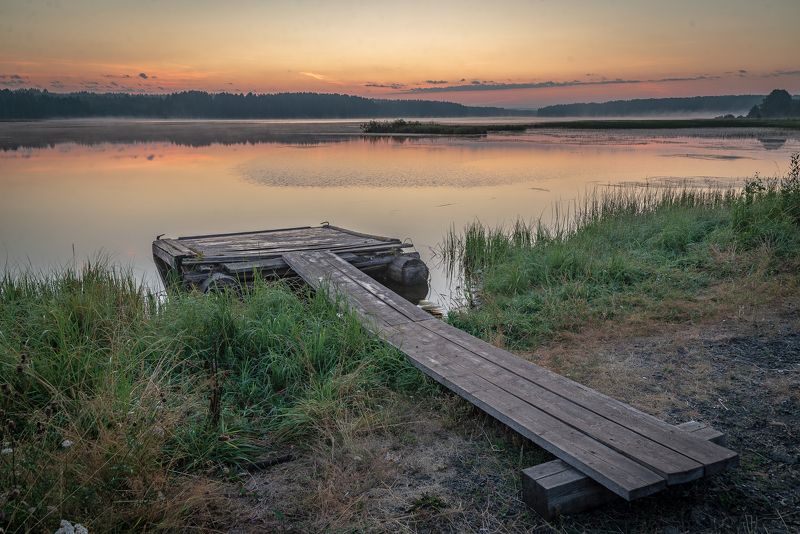 Летний рассвет. фото превью