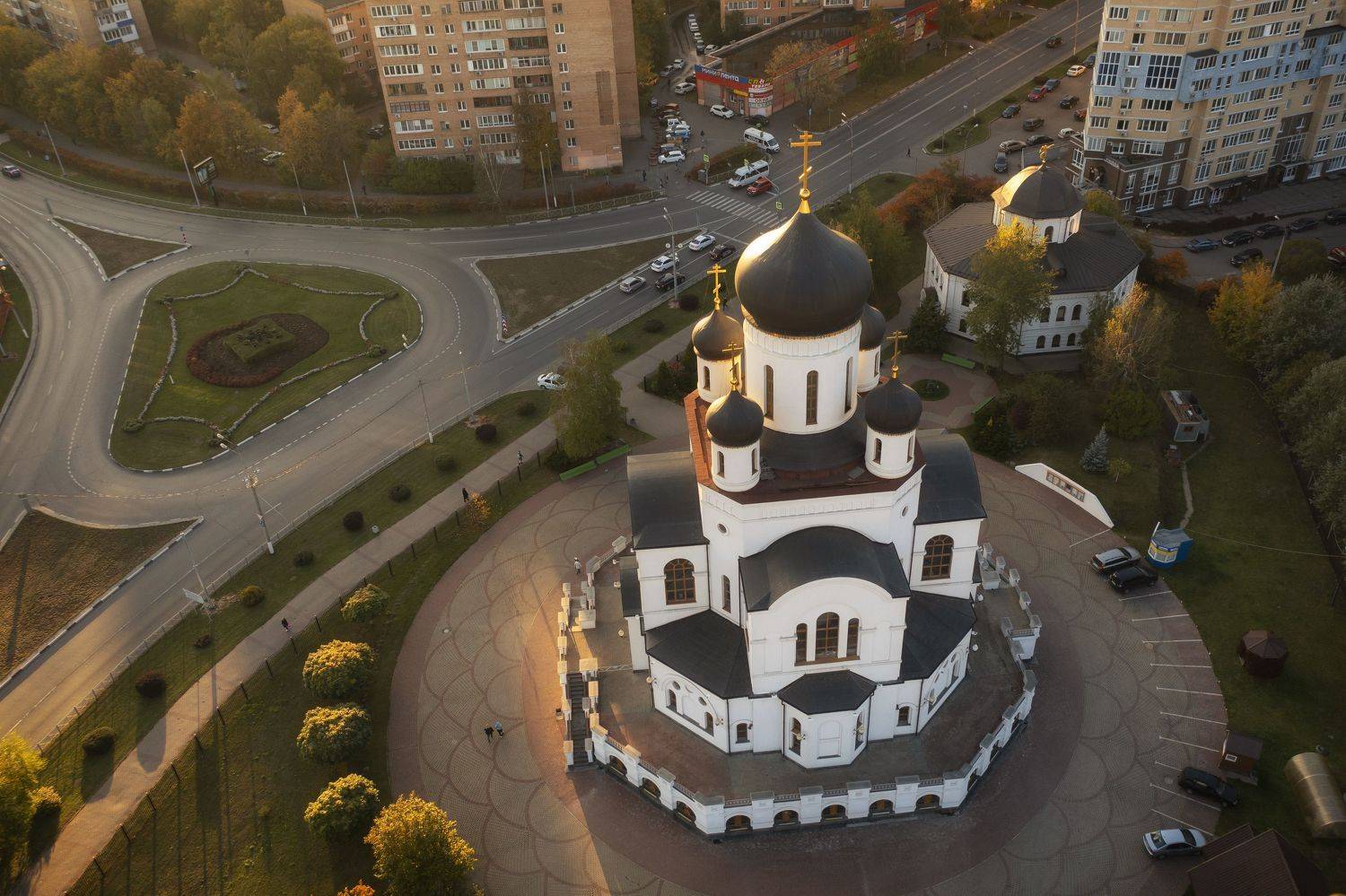 мытищи, рождественский собор, закат, Илья Пономарев