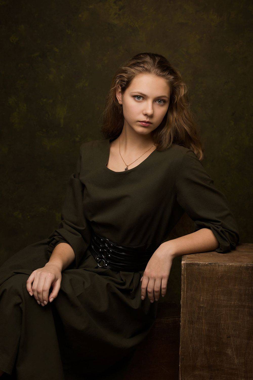 портрет, девушка, Алексей Назаров