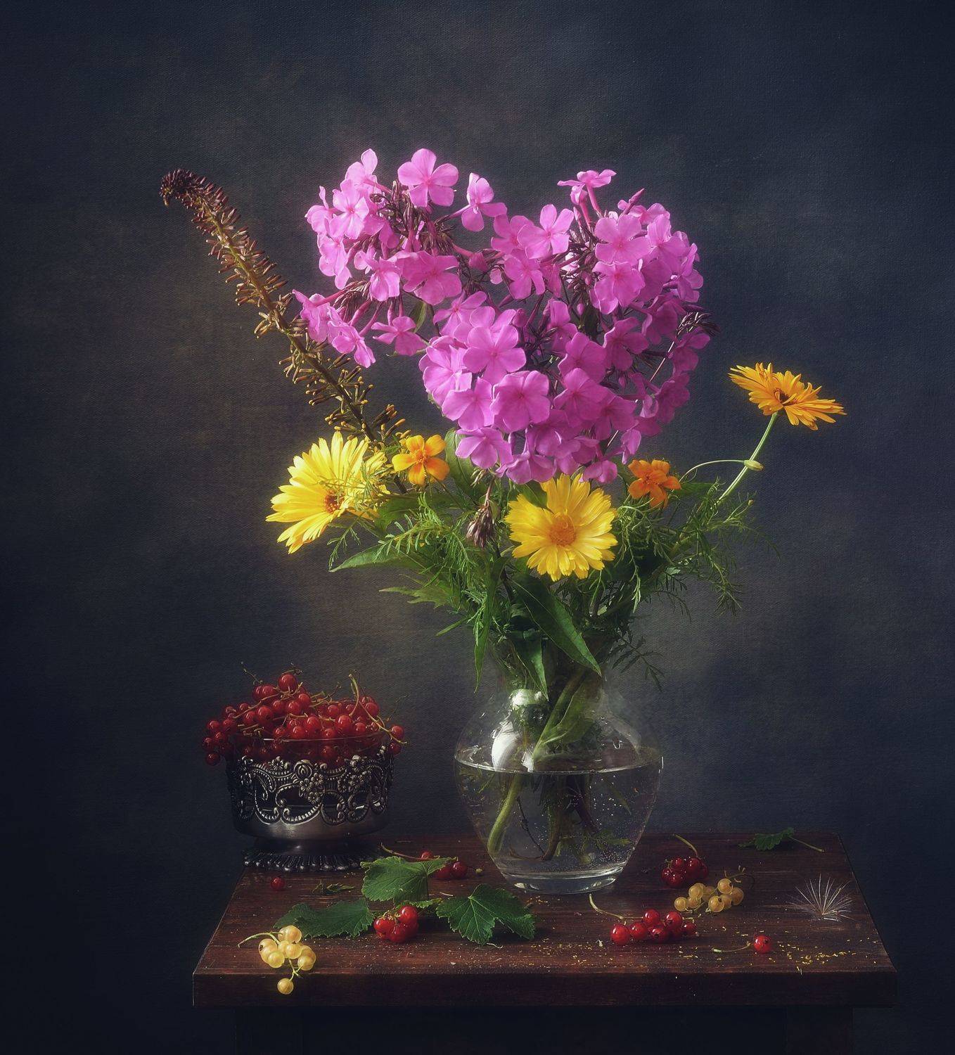 натюрморт,цветы,букет,лето, Наталия К