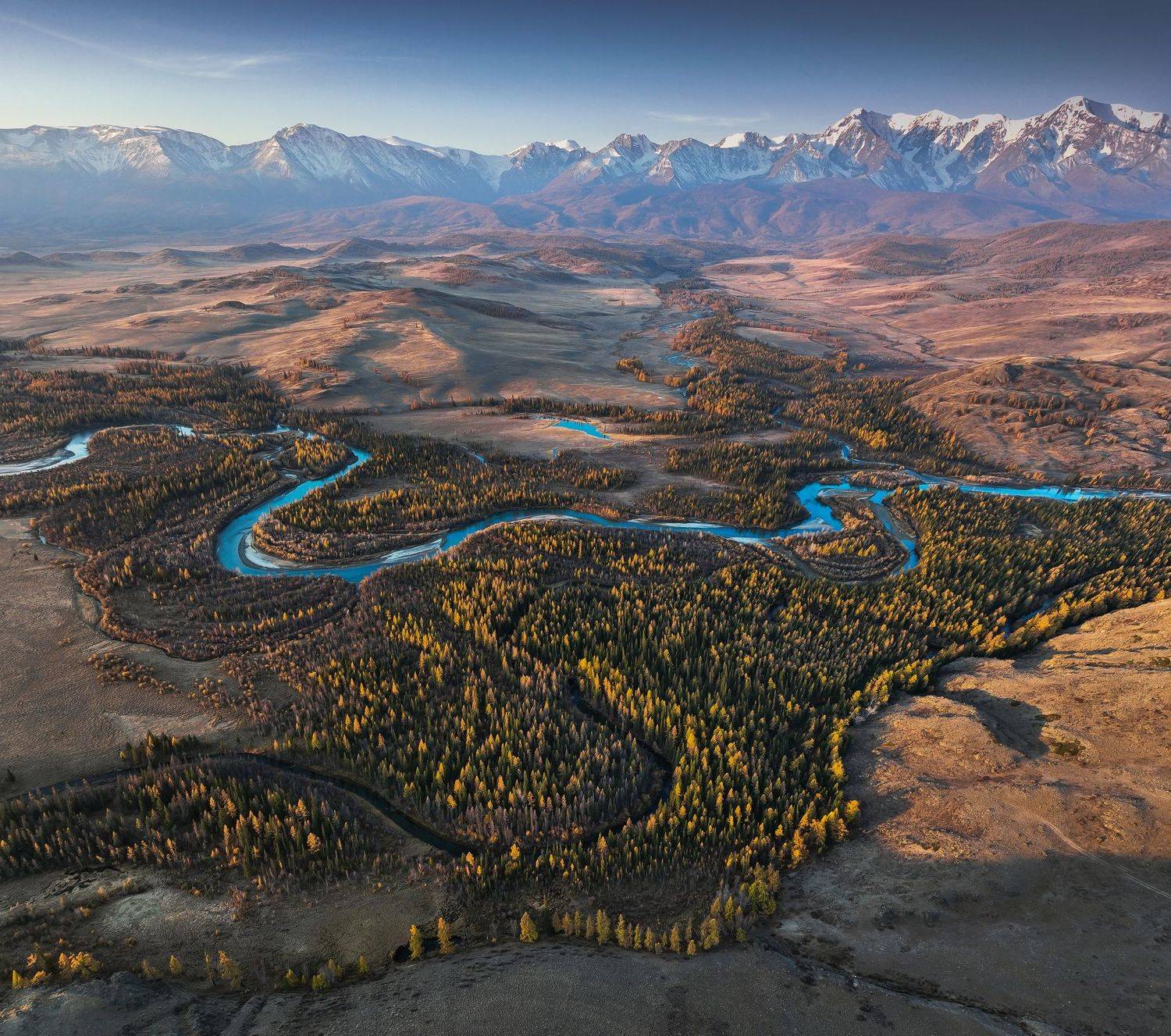 курай, курайская степь, чуя, осень, сентябрь, Виктор Зайцев