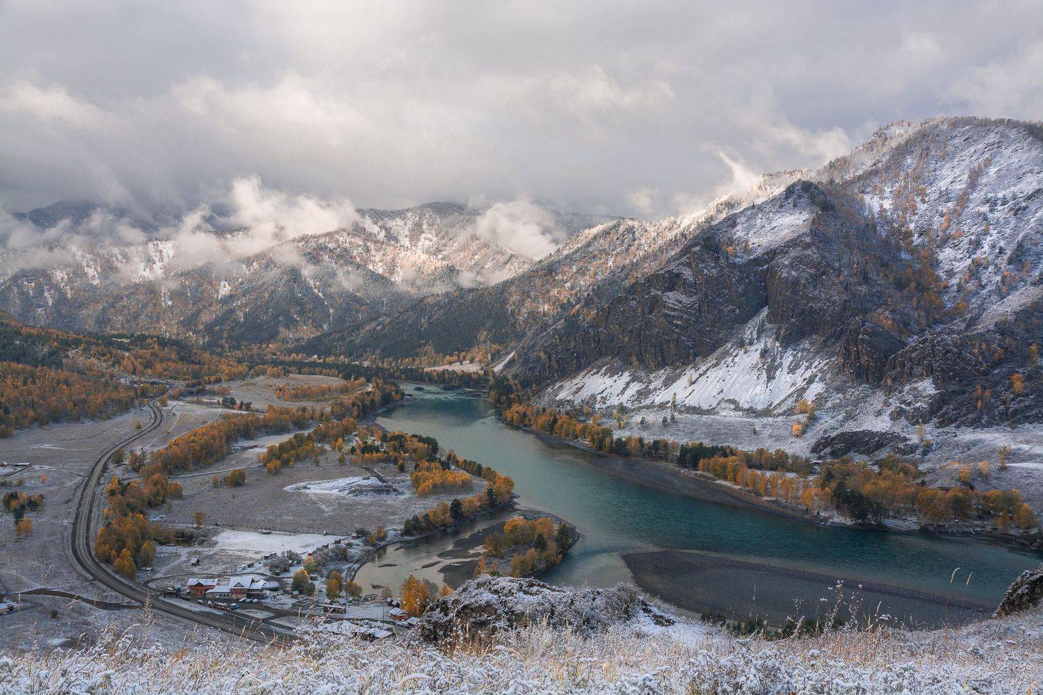 россия, горный алтай,осень,01.10.22 г., Андрей Поляков