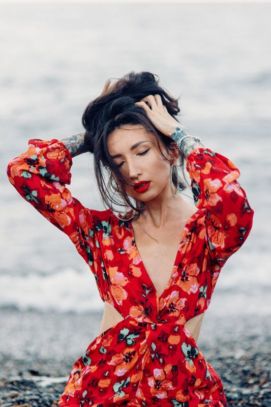 portrait, woman, beauty, sexy Элина фото превью