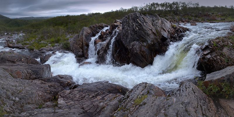 Водопад на Титовке фото превью