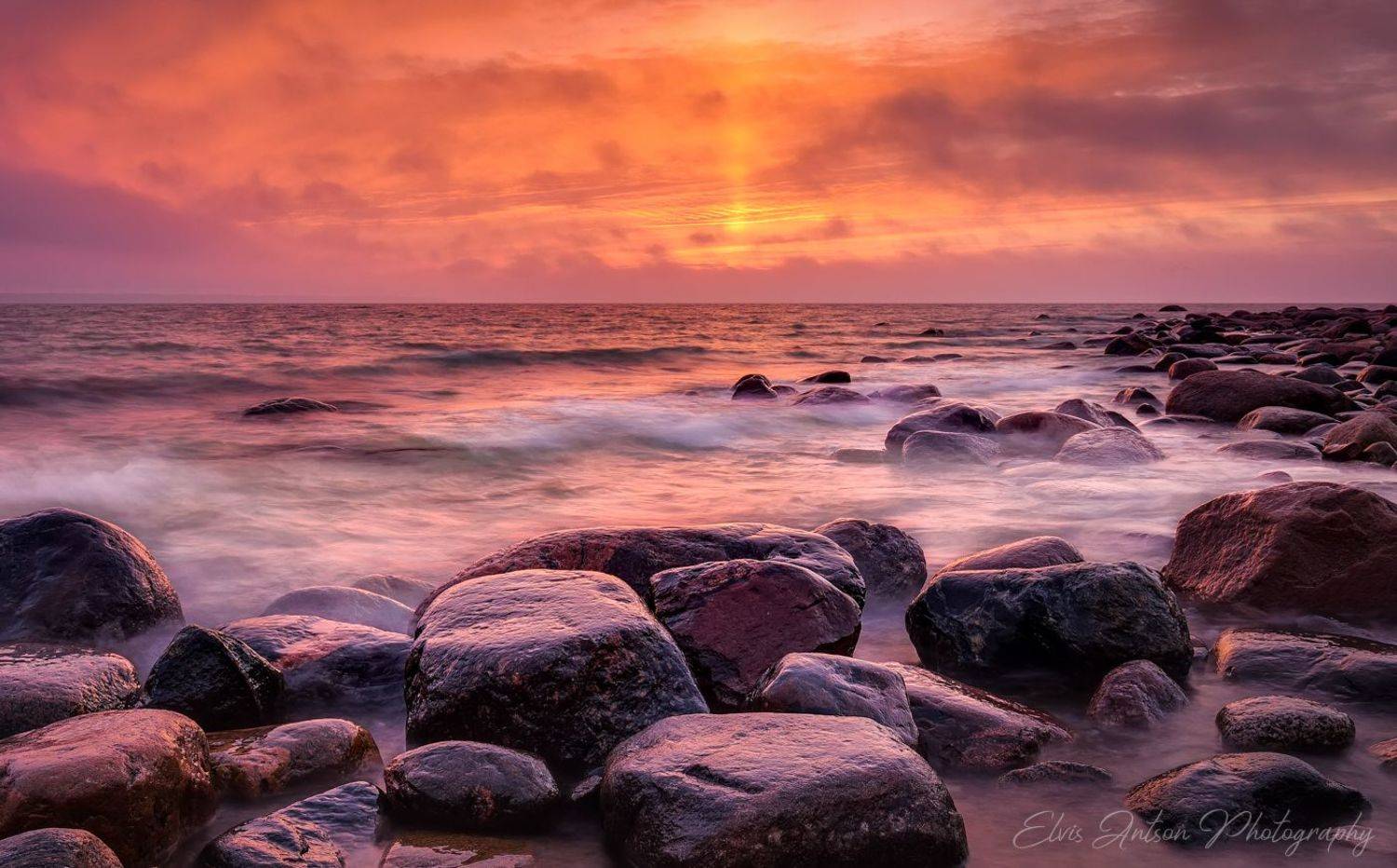 пейзаж, природа, море, эстония, Antson Elvis