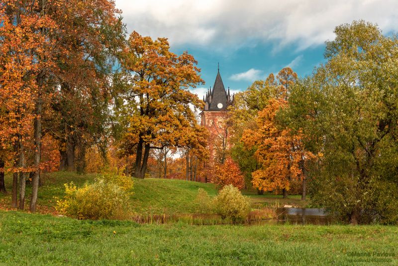 город, архитектура,  александровский парк, пейзажный парк, замок \\\
