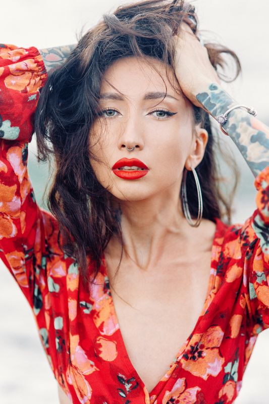 portrait, woman, beauty, sexy Элина фото превью