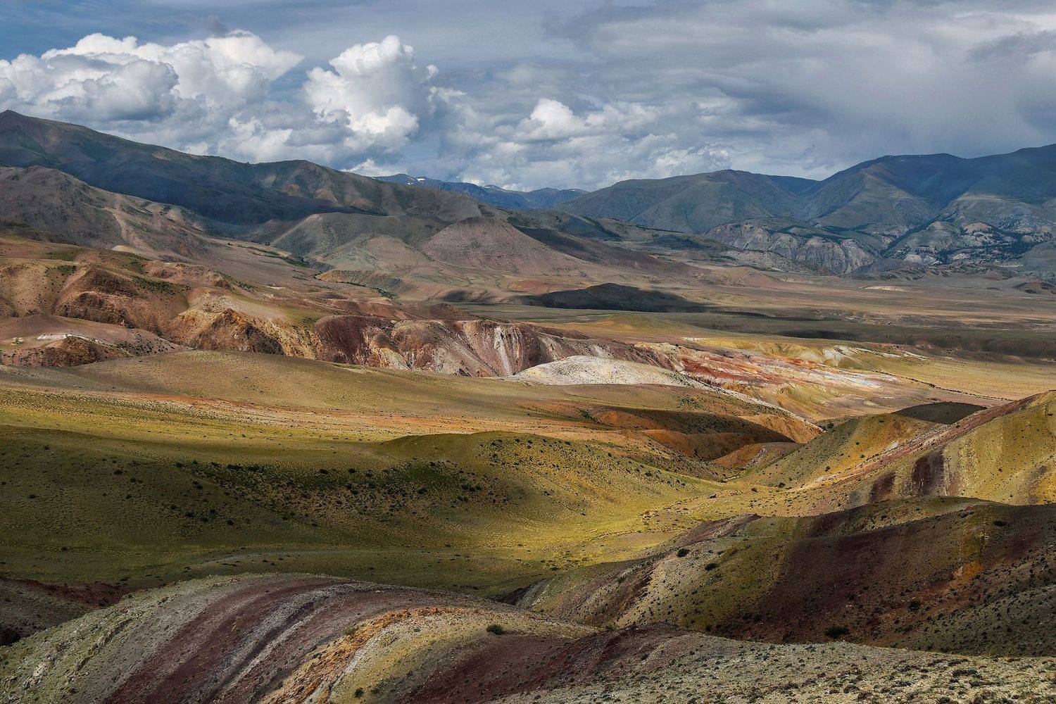 алтай, горы, марсы, ландшафт, облака, Кетова Вера
