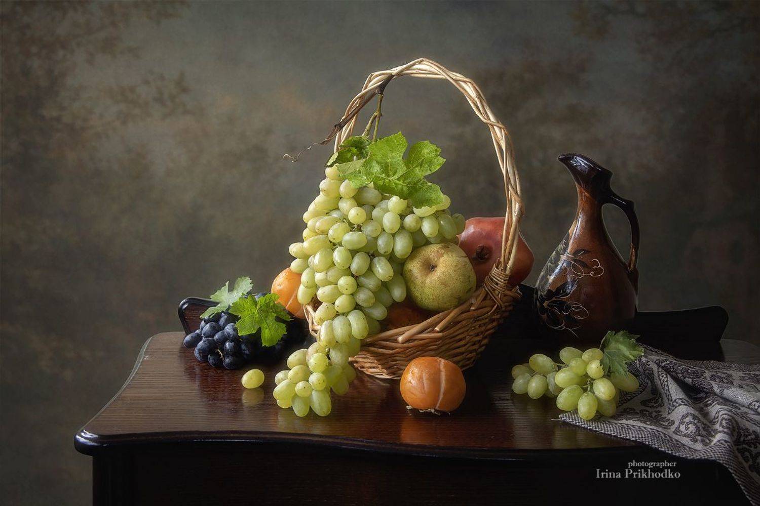натюрморт, винтажный, фрукты, Приходько Ирина
