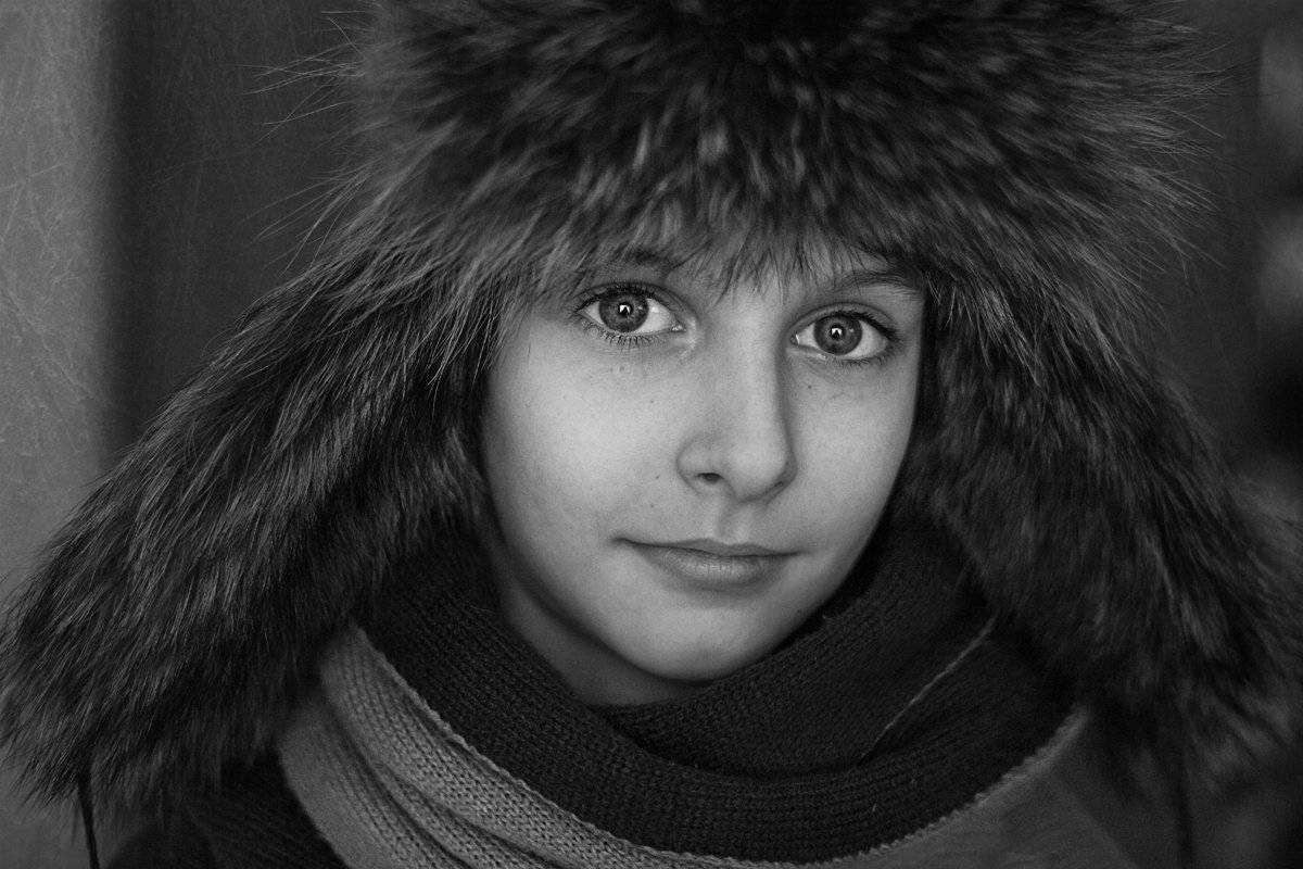 дети,черно-белое,чб,детский портрет, Оксана