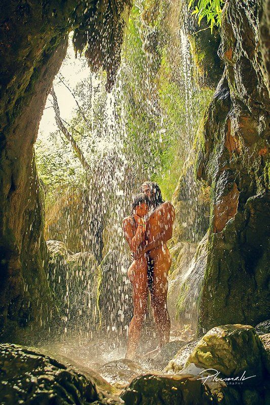 Водопад, Крым, Ню, Тарзан и Джейн Тарзан и Джейн фото превью