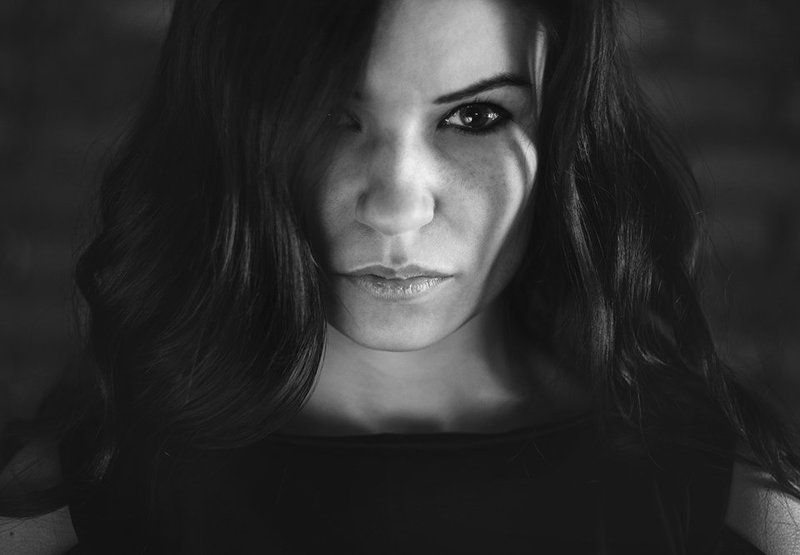 Beautiful, Beuty, Black & white, Girl, Poland, Portrait, Window, Winter Paula фото превью