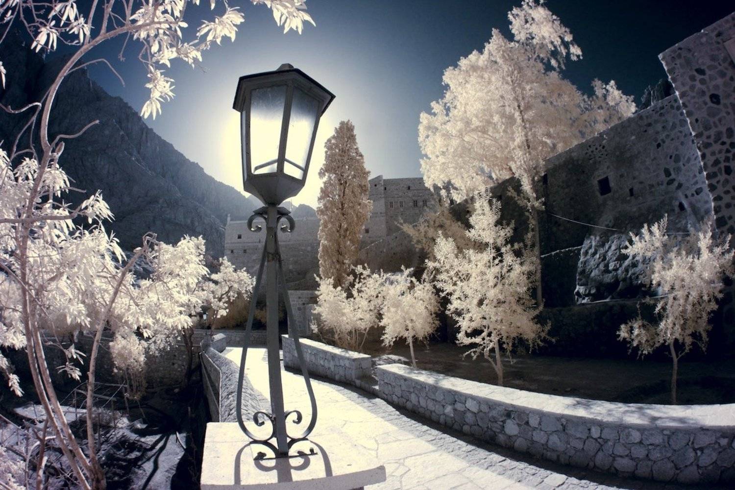 Инфракрасная съемка, Монастырь, Монастырь Святой Екатерины, Синай, Никифоров Егор