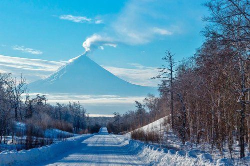 На пути к вулкану
