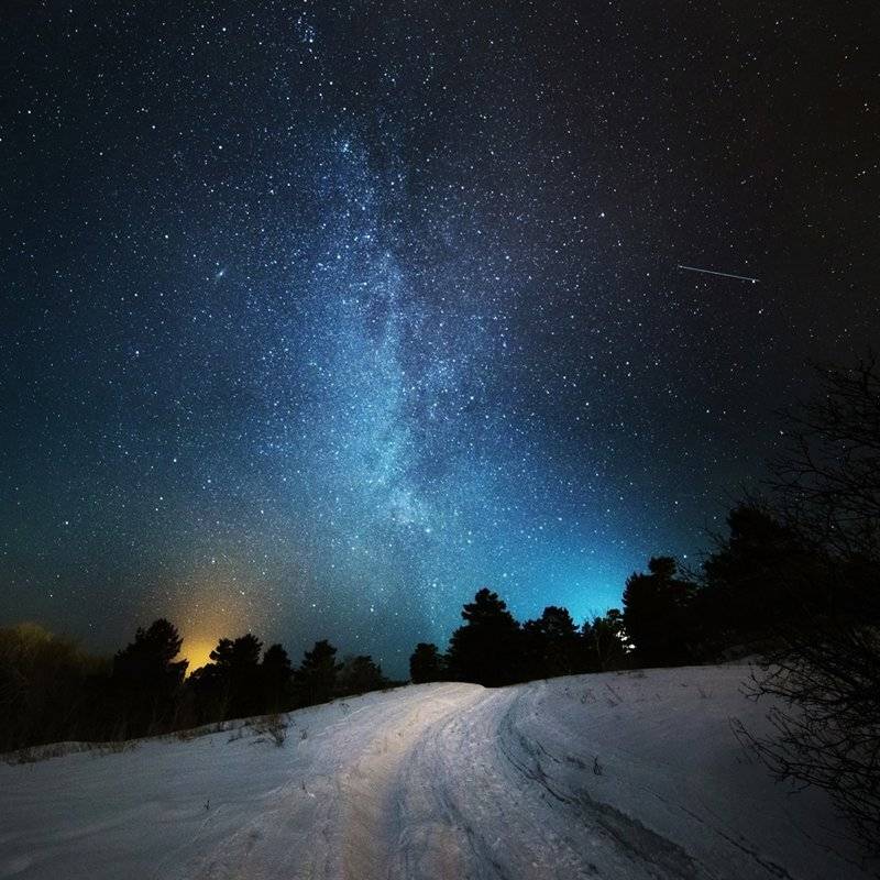 Звезды, Млечный путь, Ночь, Семипалатинск, Ратушнова-Осинцева Арина