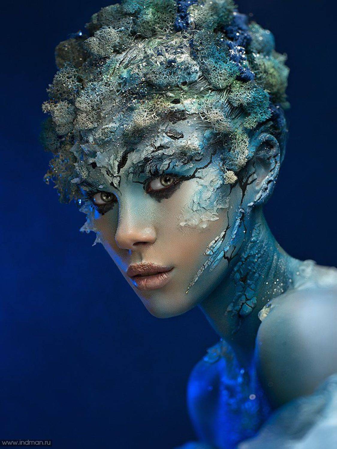 Beautiful, Face, Faceart, Fantasy, Girl, Igor parfenov, Indman, Novosibirsk, Sea, Игорь Парфенов