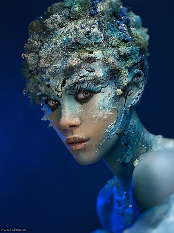 Beautiful, Face, Faceart, Fantasy, Girl, Igor parfenov, Indman, Novosibirsk, Sea Sea fantasy фото превью