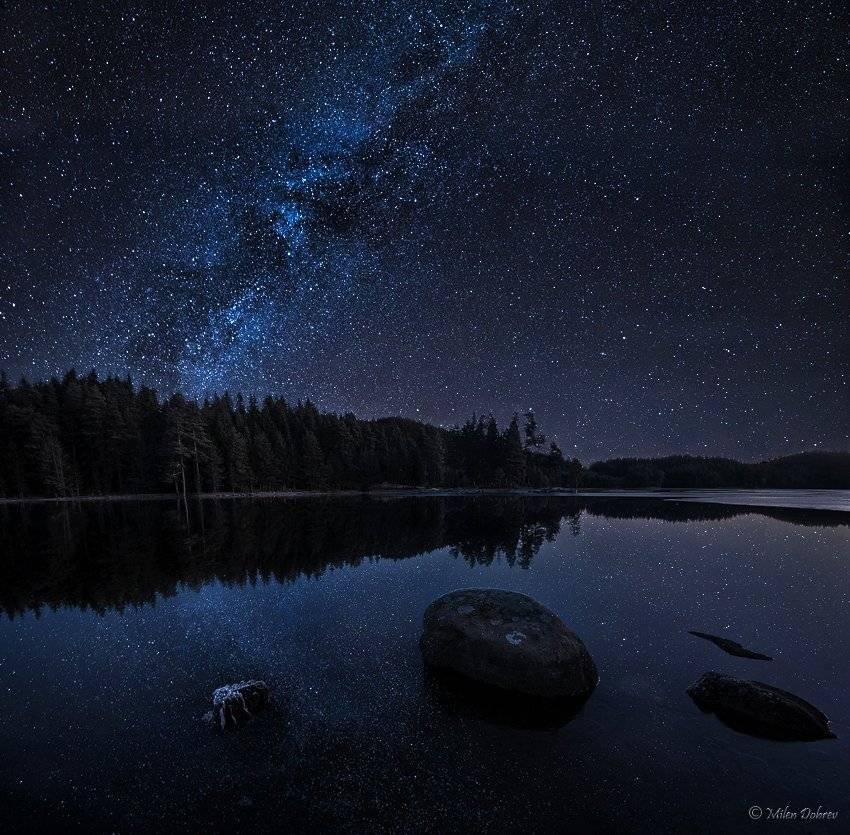 Landscape, Milky way, Night, Милен Добрев