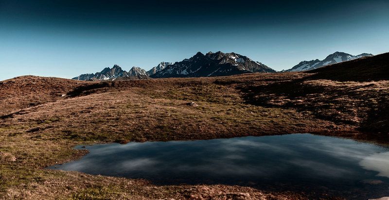 alps, austria, summer Зеркало фото превью