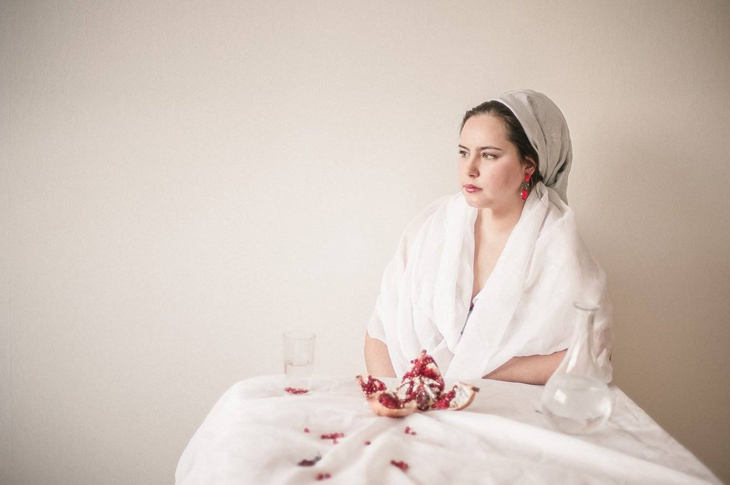 Гранат, Девушка, Стекло, Терра Алена