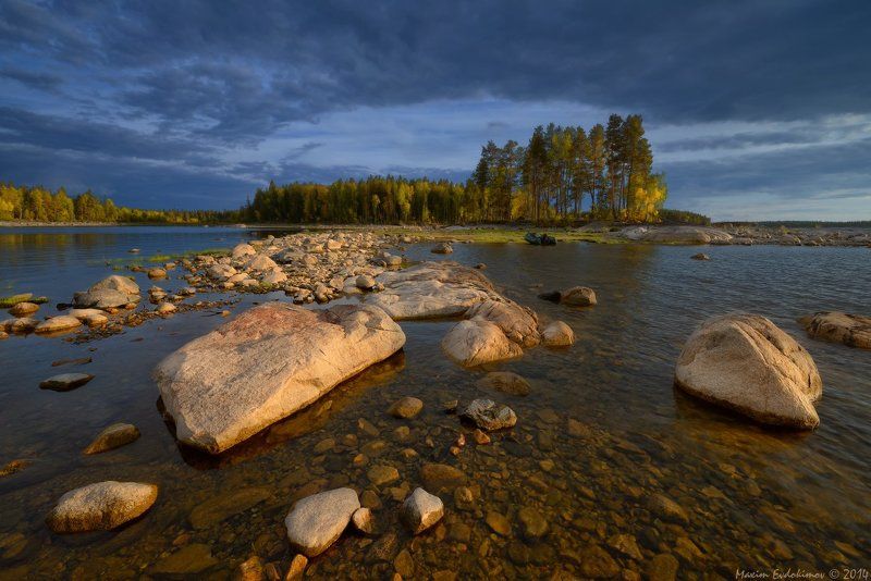 Сегозеро, Сегозерье Тихий вечер на Сегозере фото превью