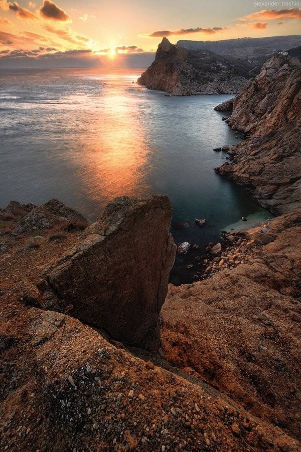 горные пейзажи, закат, крым, крымские горы, пейзаж, Александр Трашин