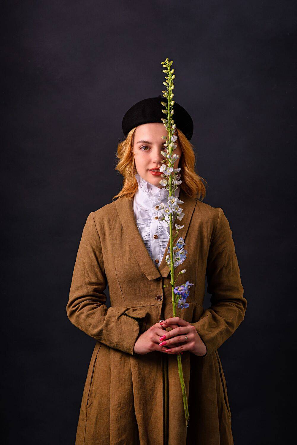 женский портрет, студийный портрет, девушка, Анатолий Булычев