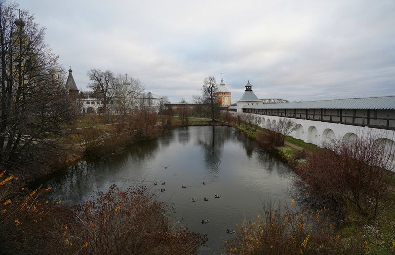 kremlin, cathedral, tower, church, history, architecture, symbol, city Monastery Pond фото превью