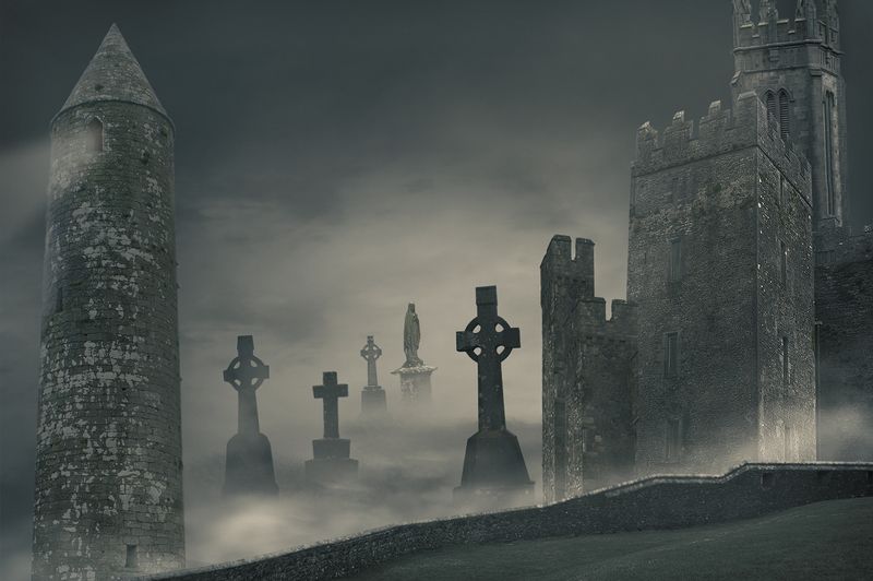 Кельтское кладбище фото превью