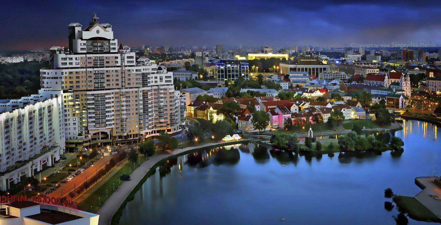 беларусь, минск, длинная выдержка, photoartist, артмир,  достопримечательность, город, вечер, закат, небо, фотохудожник,  белоруссия, европа, река, minsk, belarus, туризм, cityscape, night, ночь, travel, europe, городской пейзаж, искусство, Melnik-oy Serg-N-