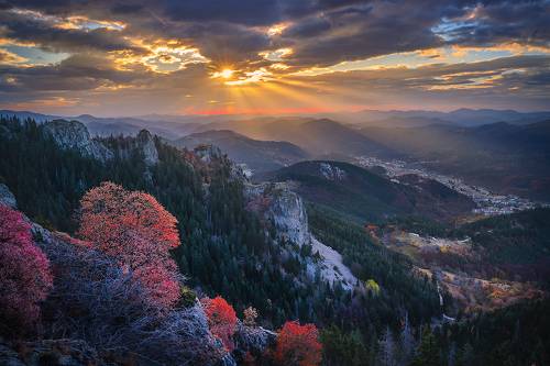 Autumn morning from the Rhodopes