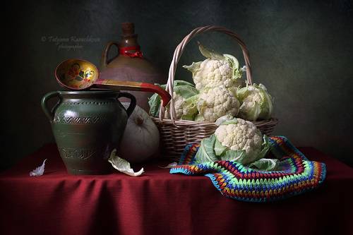 Кухаркины картинки. С цветной капустой