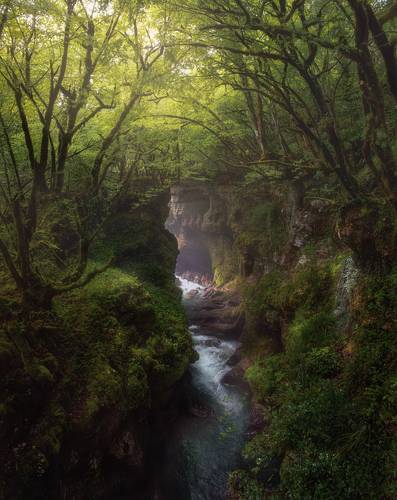 Martvili canyon, Georgia.