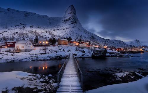Зимние Лофотены