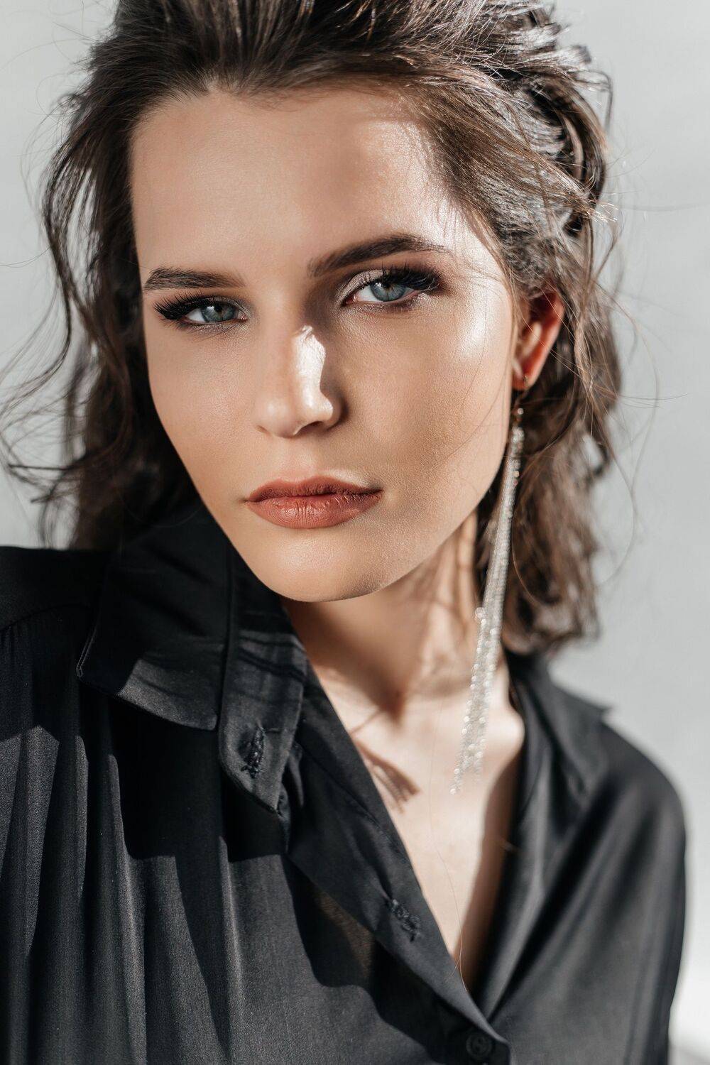 женский портрет, студийная фотосессия, Элина Ларченкова