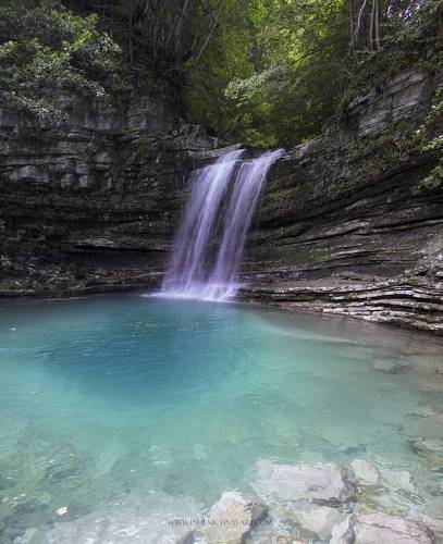 Водопад Окаце