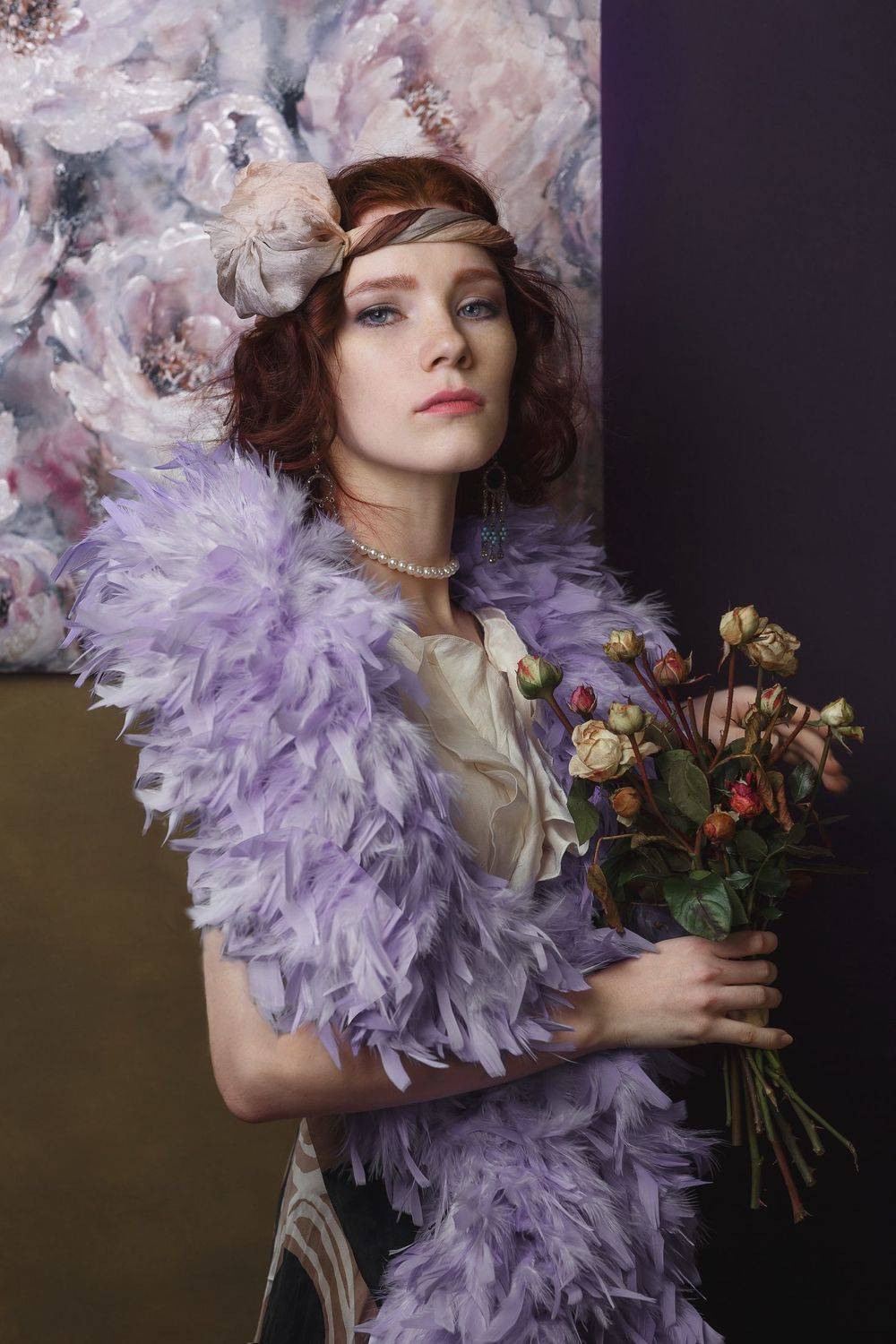 портрет , жанр, лицо, женщина, стиль гэтсби, лица35, вечеринка, праздник., Ведмеденко Оксана