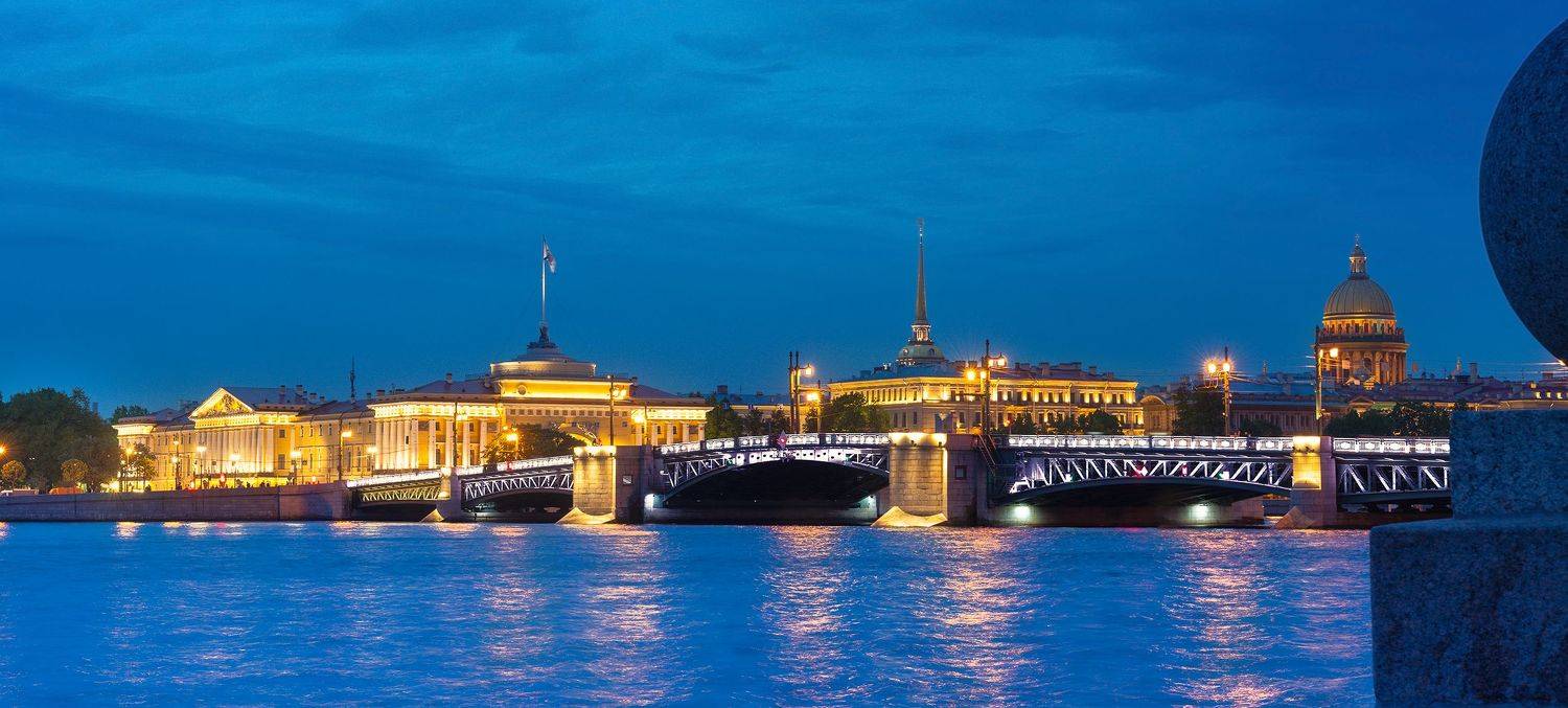 Россия, Питер,мост, Дворцовый, река, Нева, Лариса Николаевна Дука