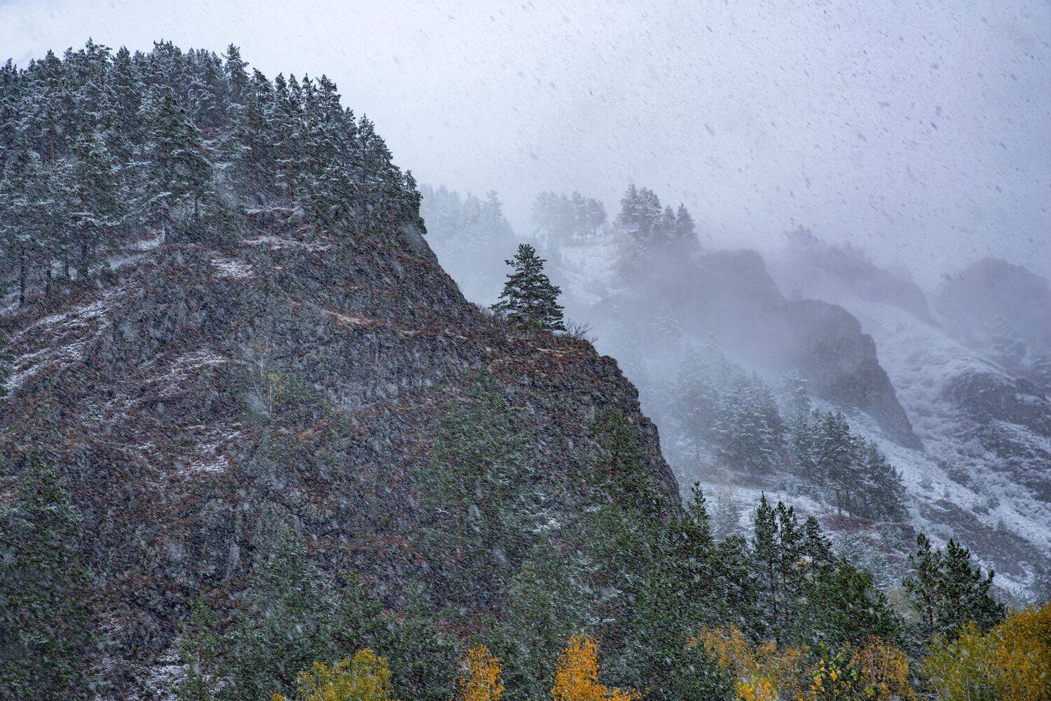 алтай. осень. горы., Евгений Дроботенко