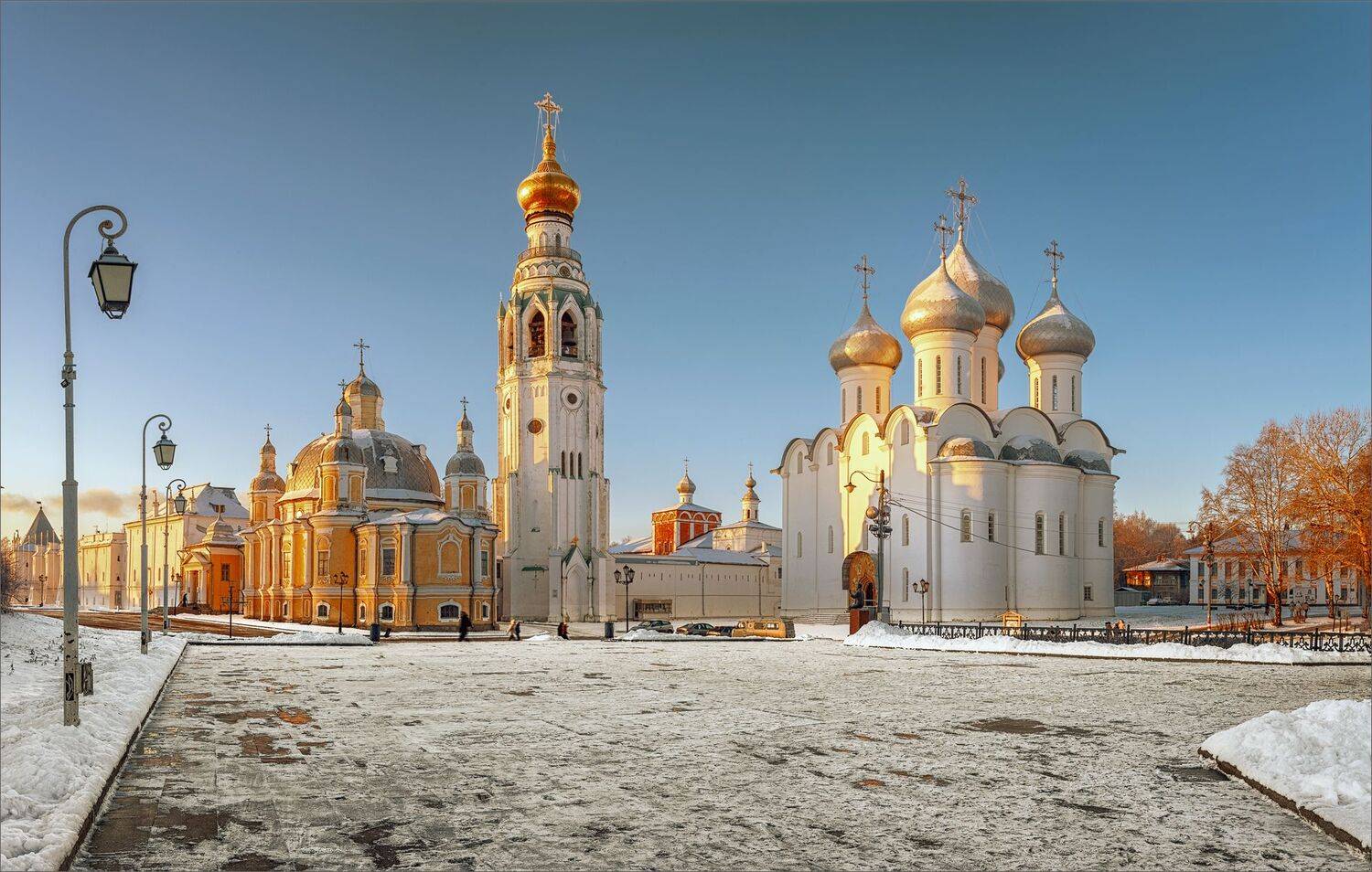 пейзаж, архитектура, панорама, храм, осень, утро, свет, цвет, александр никитинский, Никитинский Александр