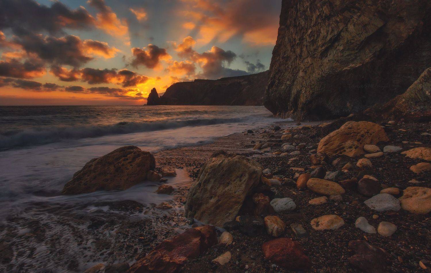 фиолент, севастополь, яшмовый пляж, крым, crimea, landscape, SHE (Aiya) Таня