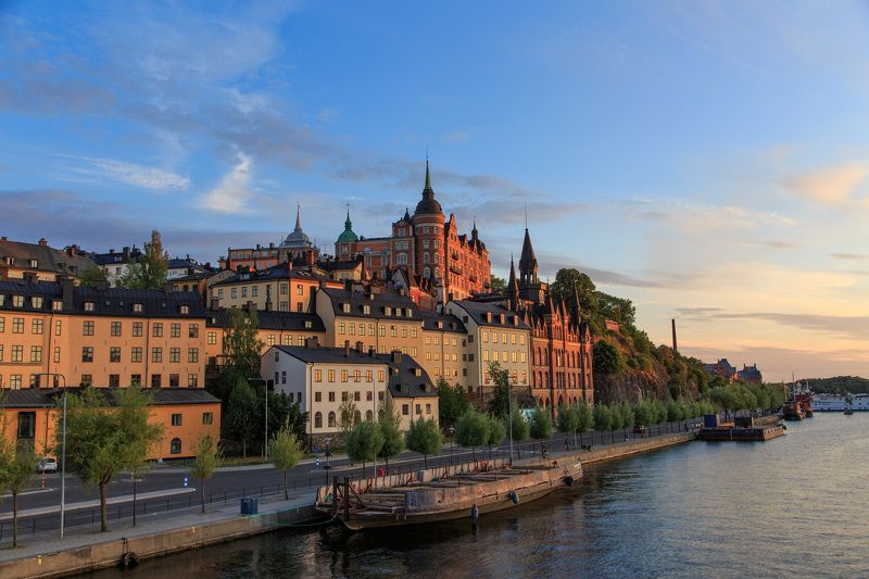 Вечерний Стокгольм фото превью