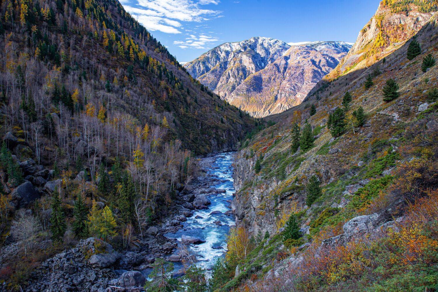 алтай. осень. горы., Евгений Дроботенко