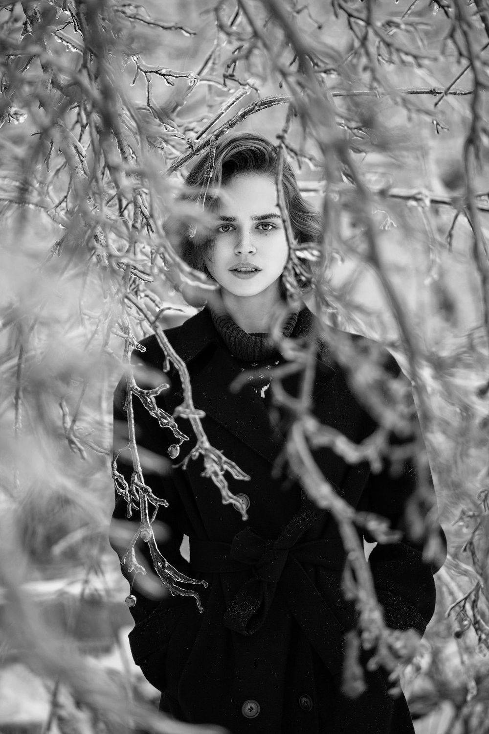 портрет девушка, Михаил Корнилов