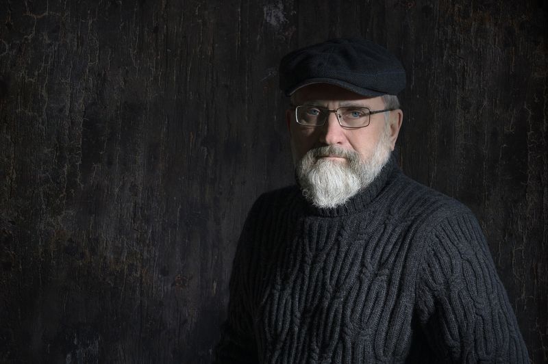 #мужской_портрет #бородатый_мужчина #студийный_портрет Мужской портрет фото превью