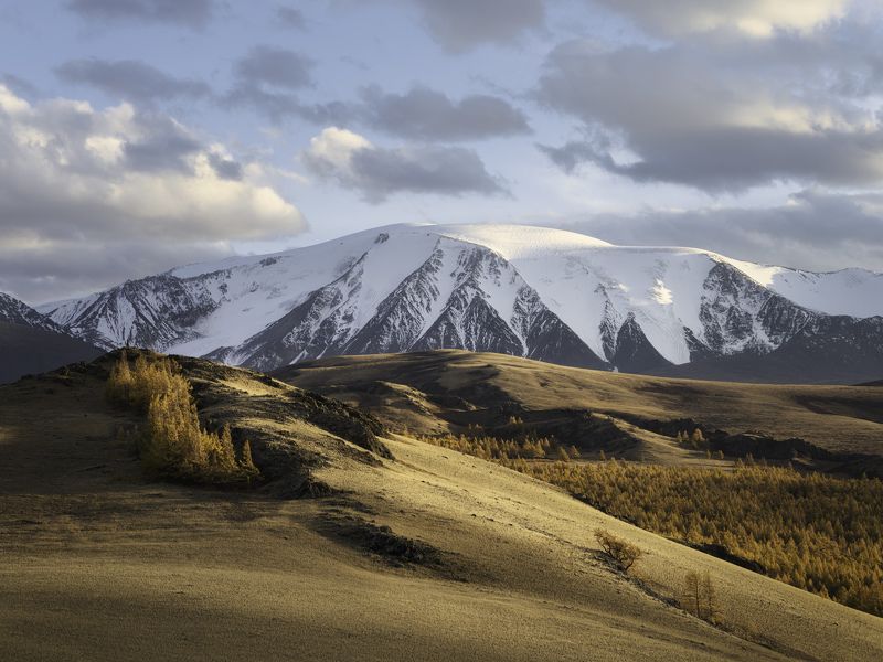 тыва, тува, осень, горы, монгун-тайга Осень... фото превью