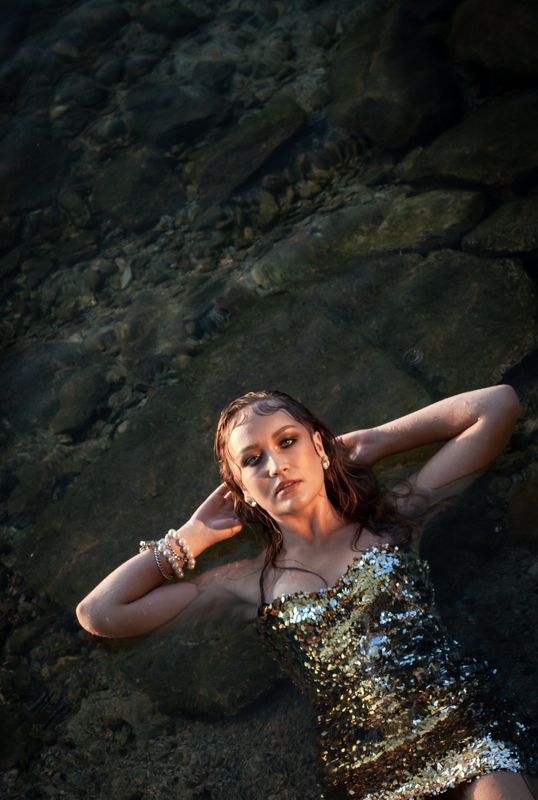 озеро, вода, тургояк, русалка Русалочка фото превью