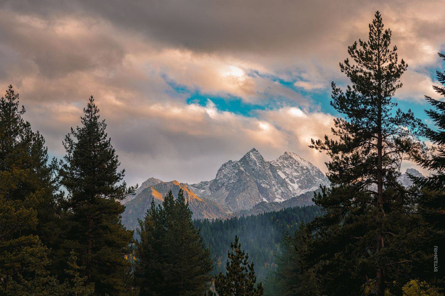 Караджаш, архыз, романтик, вид, карачаево-черкессия, кавказ, гора, вершина,, Сытилин Павел